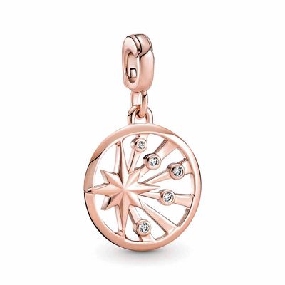 Pandora ME Rays of Life Medallion Charm - 789676C01