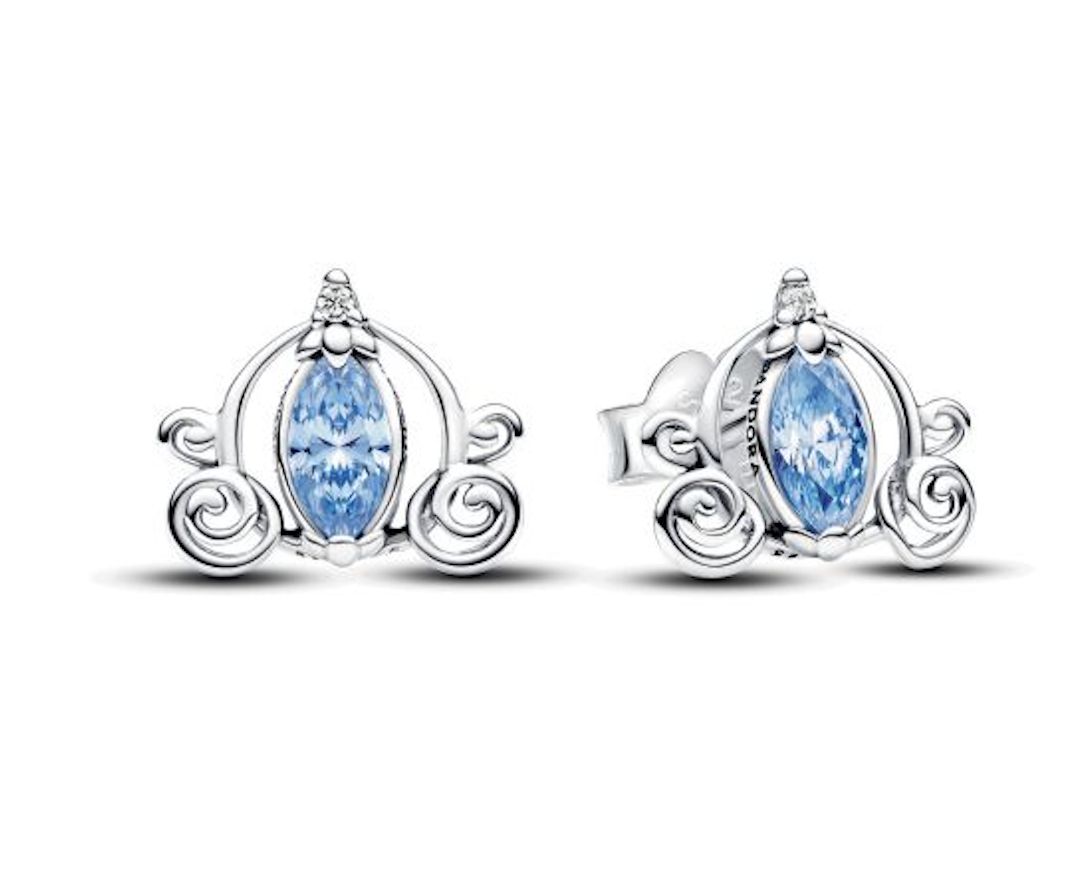 Pandora Disney Cinderella's Carriage Stud Earrings - 293060C01