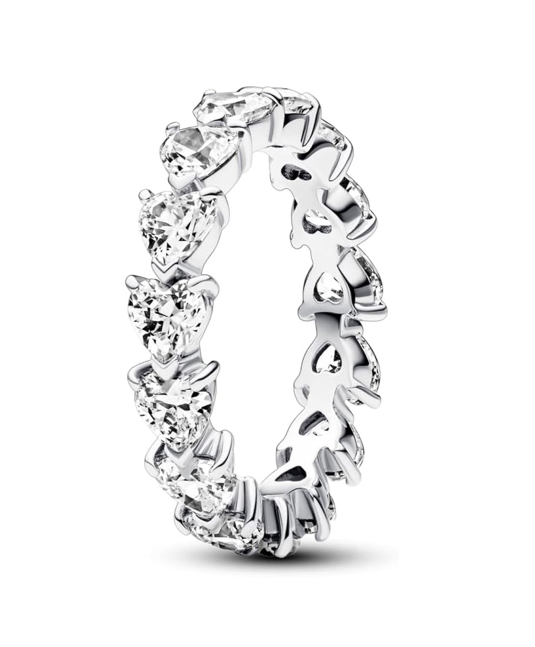 Band of Clear Hearts Ring-193103C01