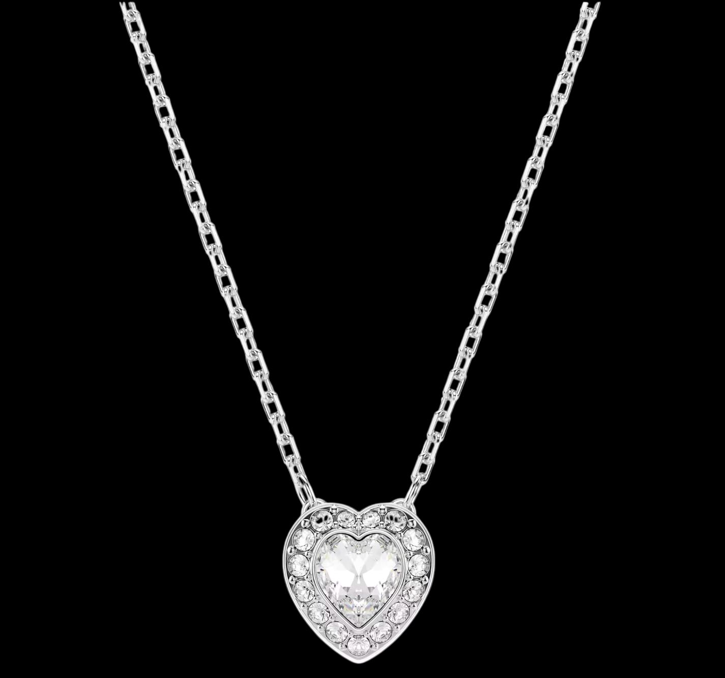 Ariana Grande x Swarovski Pendant, Mixed Cuts, Heart, White-5720852