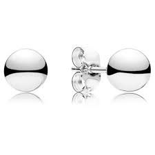 Classic Bead Stud Earrings - 297568