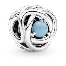 December Birthstone Eternity Circle Charm - 790064C02