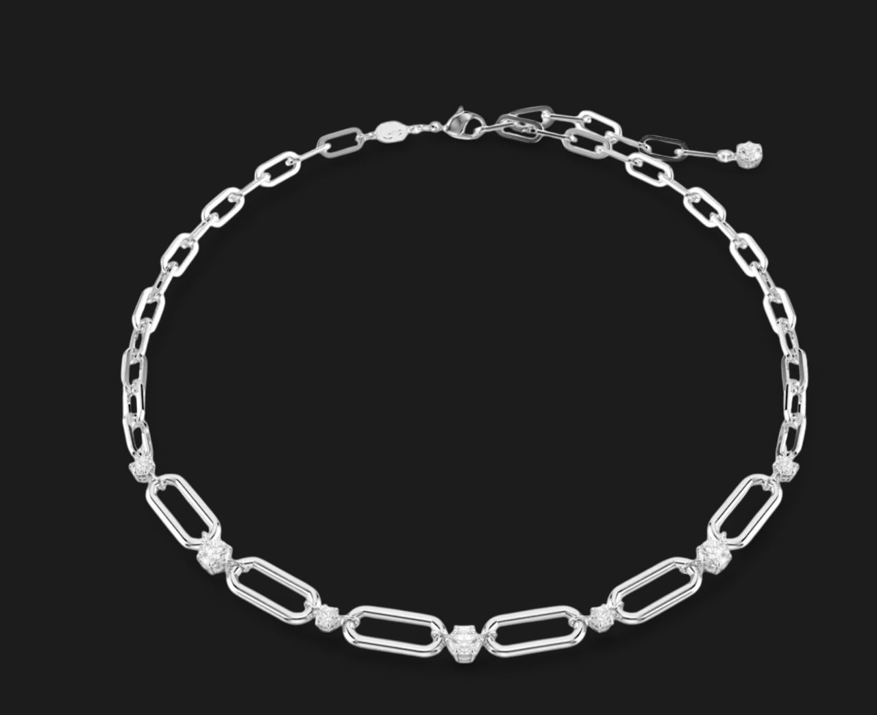 Constella Necklace, White,5683360