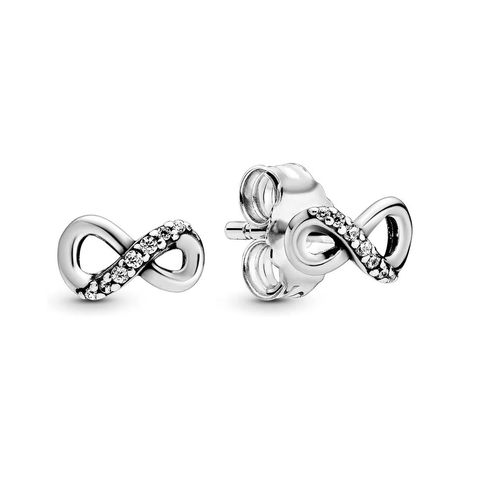 Pandora Infinity Stud Earrings - 298820C01