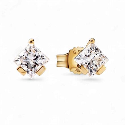 Pandora Nova 14k Gold Lab-Grown Diamond Earrings  (1ct)- 252853C01