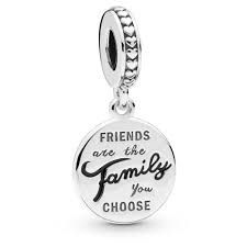 Friends Are Family Tag Charm - 798124EN16