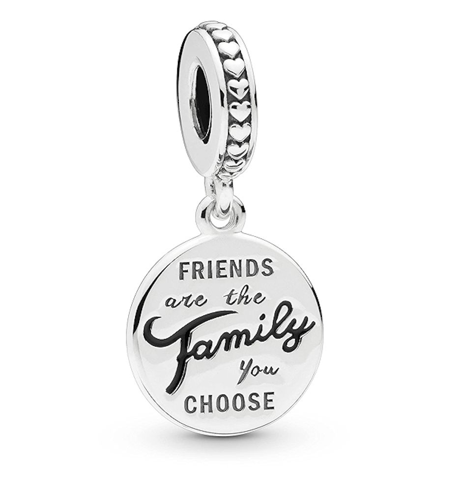 Friends Are Family Tag Charm - 798124EN16