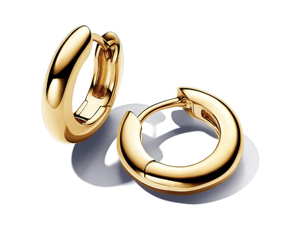 Pandora Round Hoop Earrings - 263320C00