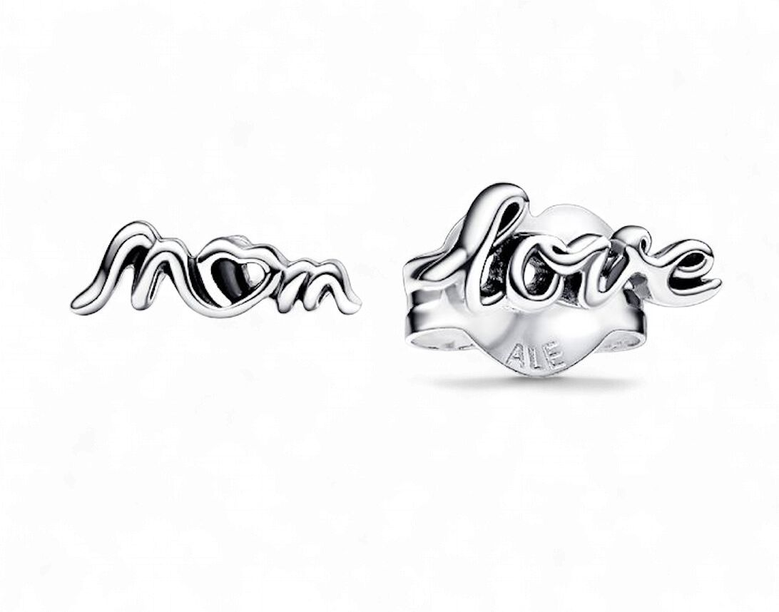 Pandora Love Mom Stud Earrings - 292669C00