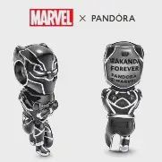 Marvel The Avengers Black Panther Charm - 790783C01