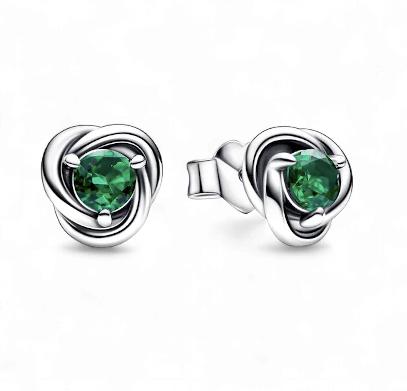 Pandora May Birthstone Eternity Circle Stud Earrings - 292334C08