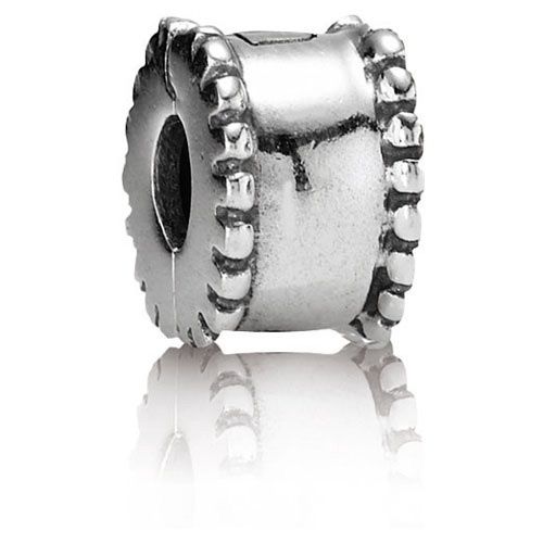 Beaded Round Clip Charm - 790267