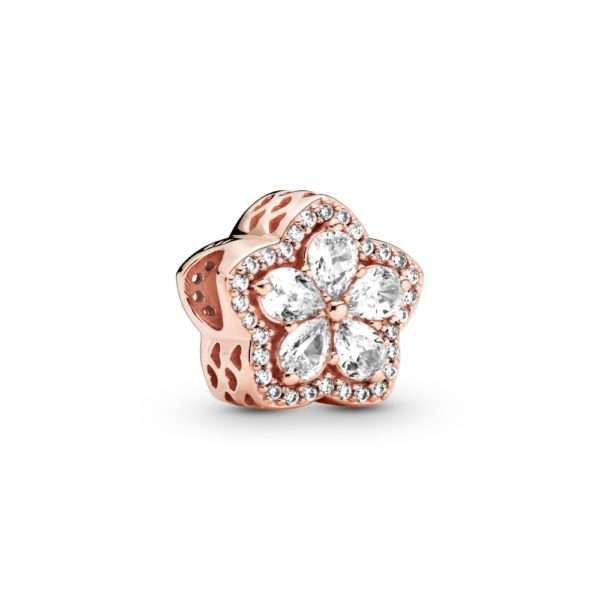 Sparkling Snowflake Pavé Charm - 789224C01