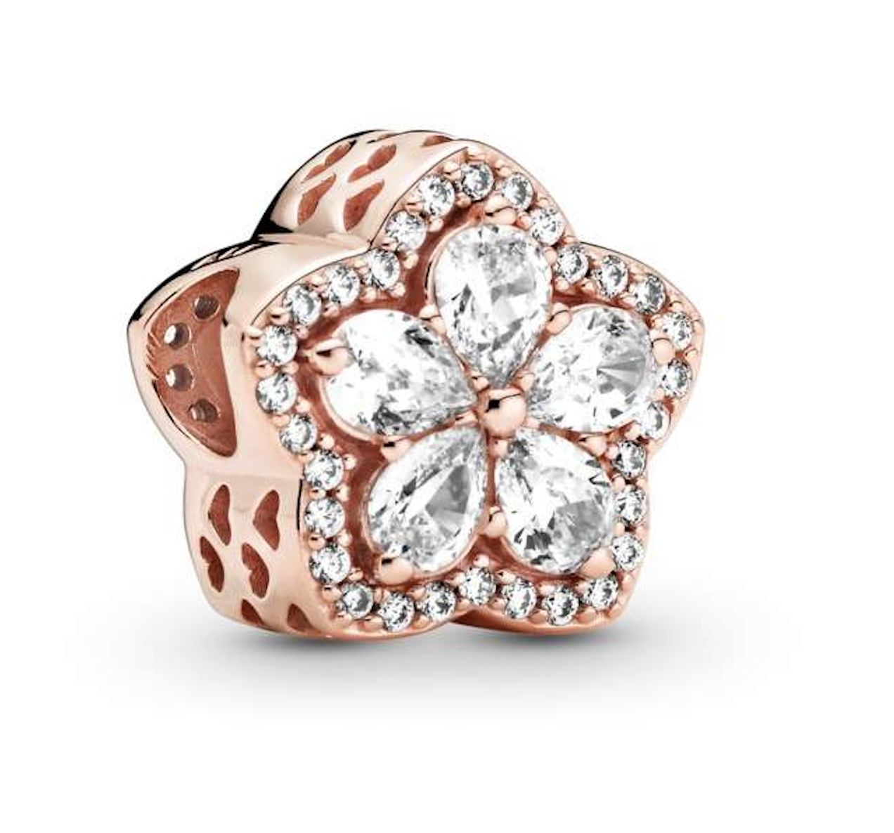 Sparkling Snowflake Pavé Charm-789224C01