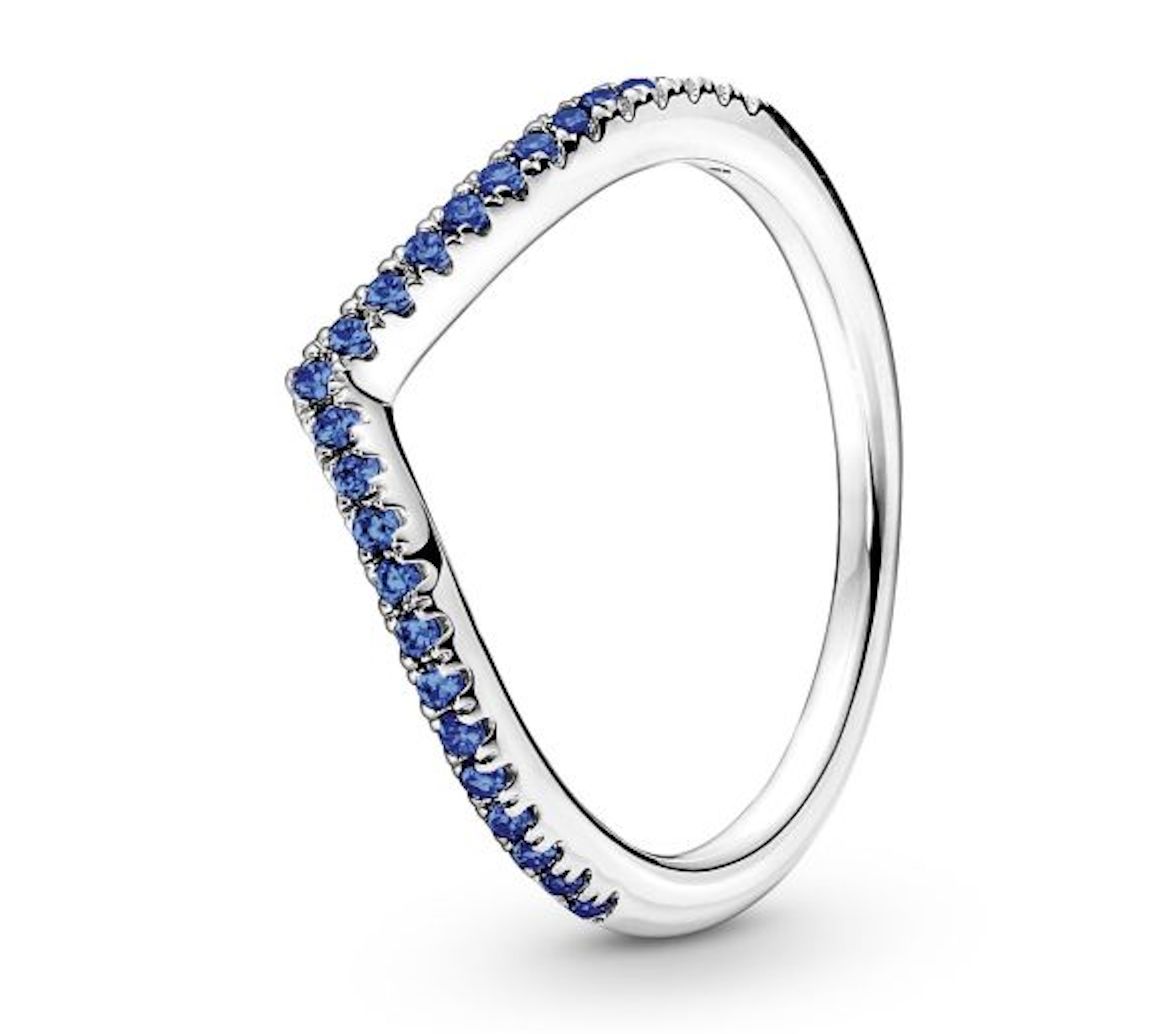 Pandora Timeless Wish Sparkling Blue Ring - 196316C02