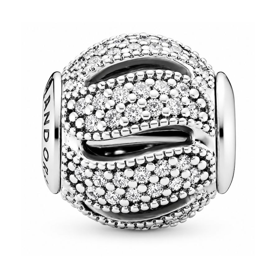 Loyalty Pavé Swirls Charm-796074CZ