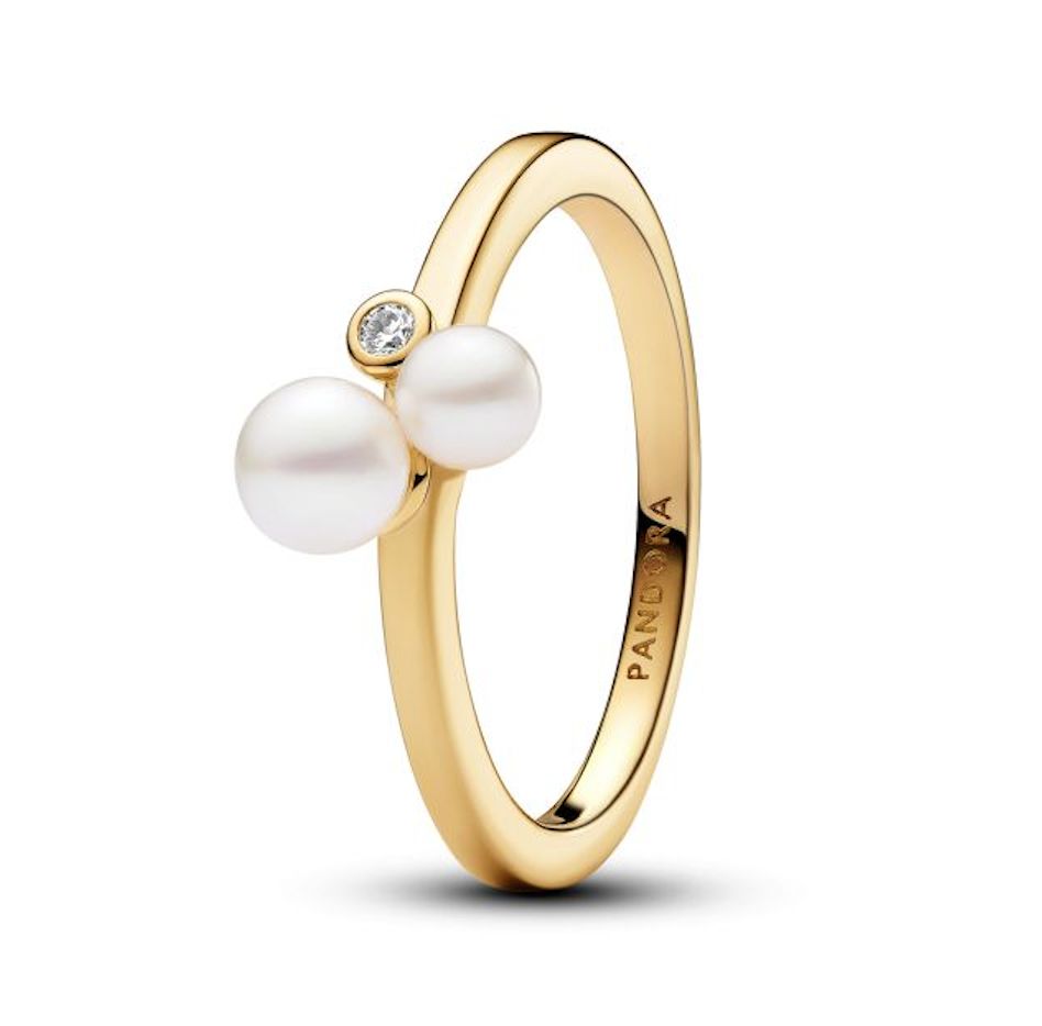 Duo Treated Freshwater Cultured Pearls Ring-163156C01