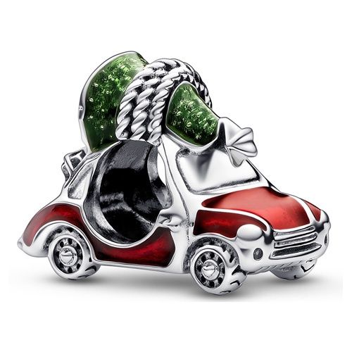 Festive Car &amp; Christmas Tree Charm - 792358C01