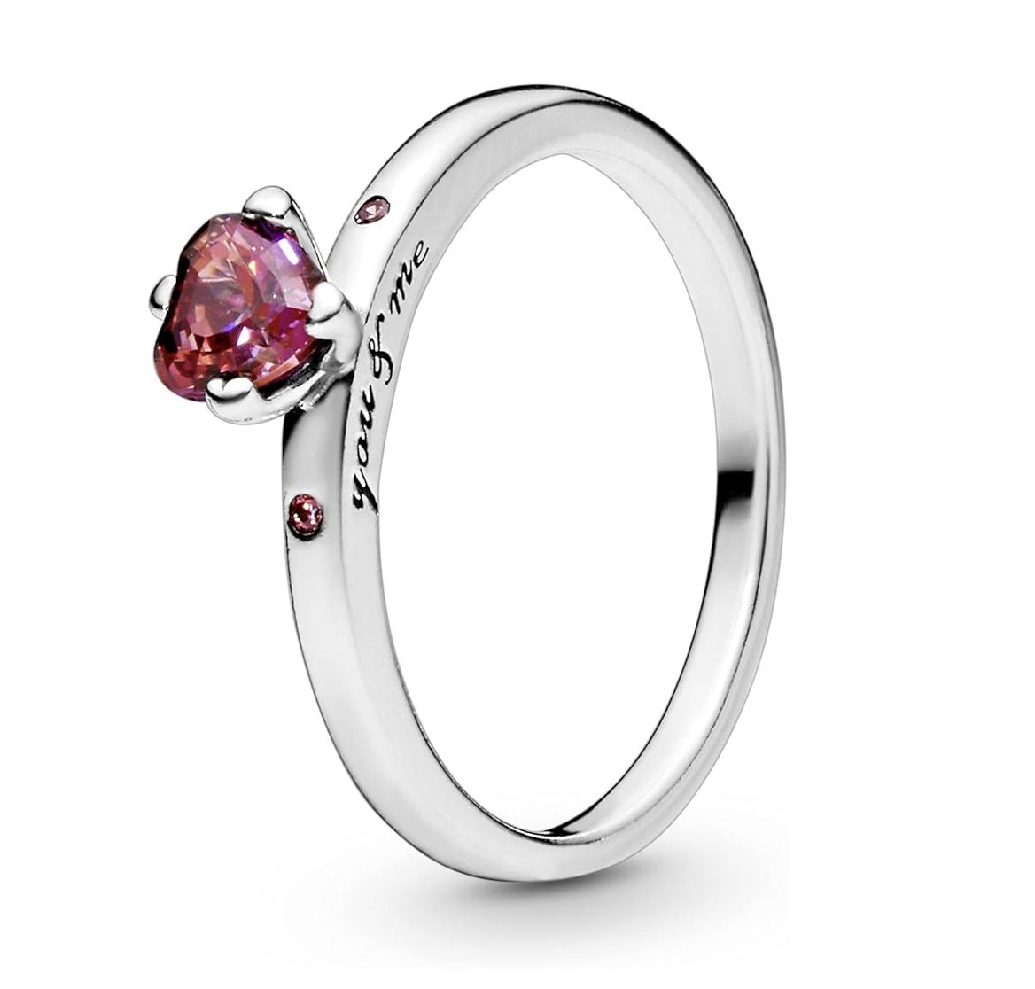 Sparkling Red Heart Ring-196574CZRMX