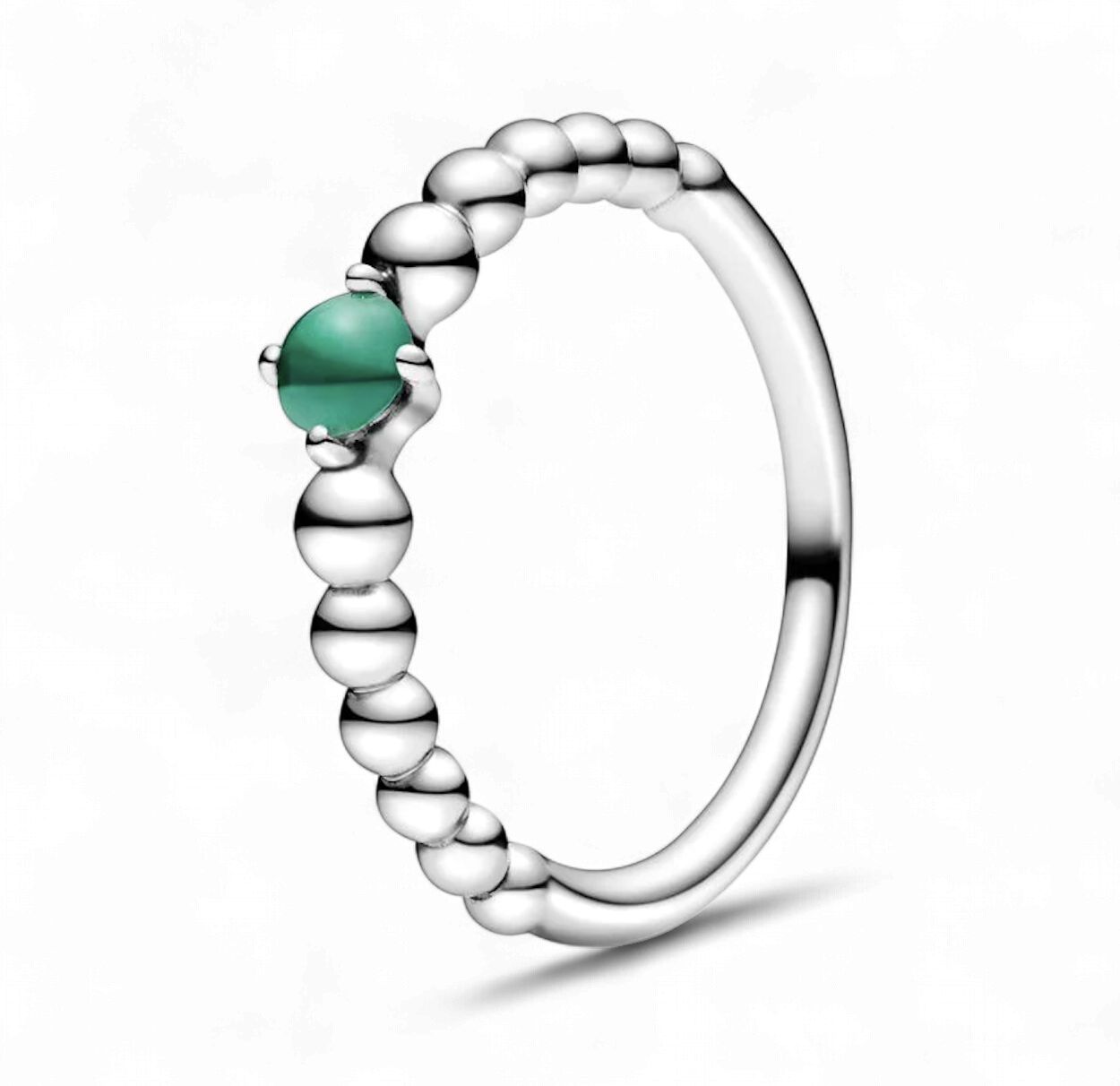 Rainforest Green Beaded Ring-198867C05
