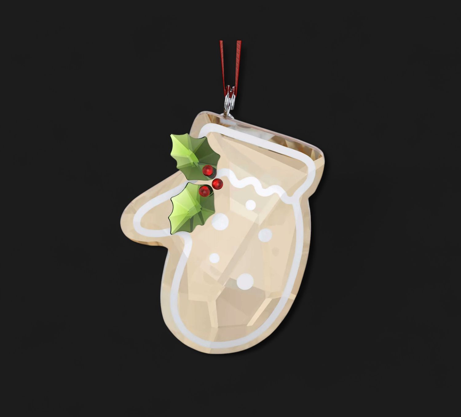 Holiday Cheers Gingerbread Glove Ornament-5656276