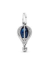 Blue Hot Air Balloon Travel Charm - 798064NMB