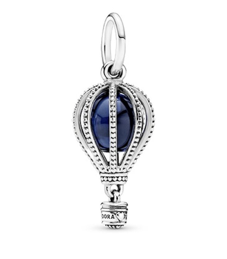 Blue Hot Air Balloon Travel Charm - 798064NMB