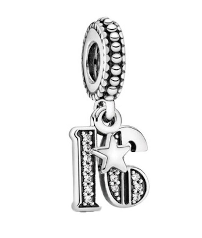 16th Celebration Charm-797261CZ
