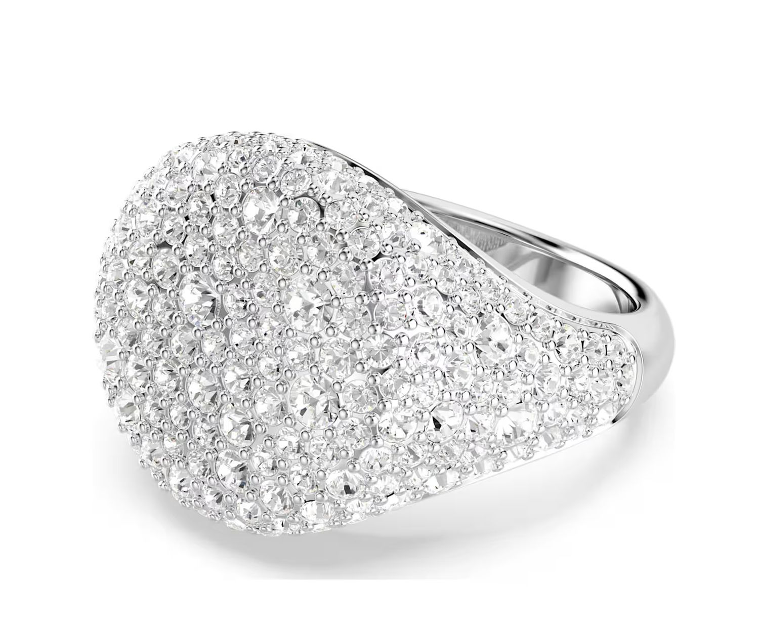 Meteora Cocktail Ring, White-5684247