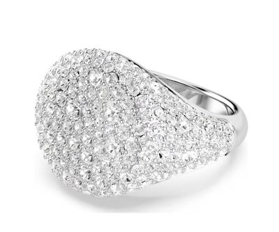 Meteora Cocktail Ring, White-5684247