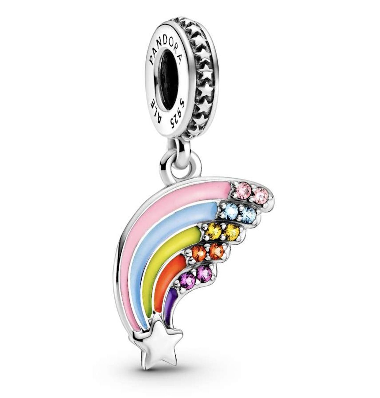 Colourful Rainbow Dangle Charm - 799351C01
