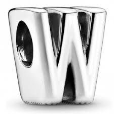 Letter W Alphabet Charm - 797477