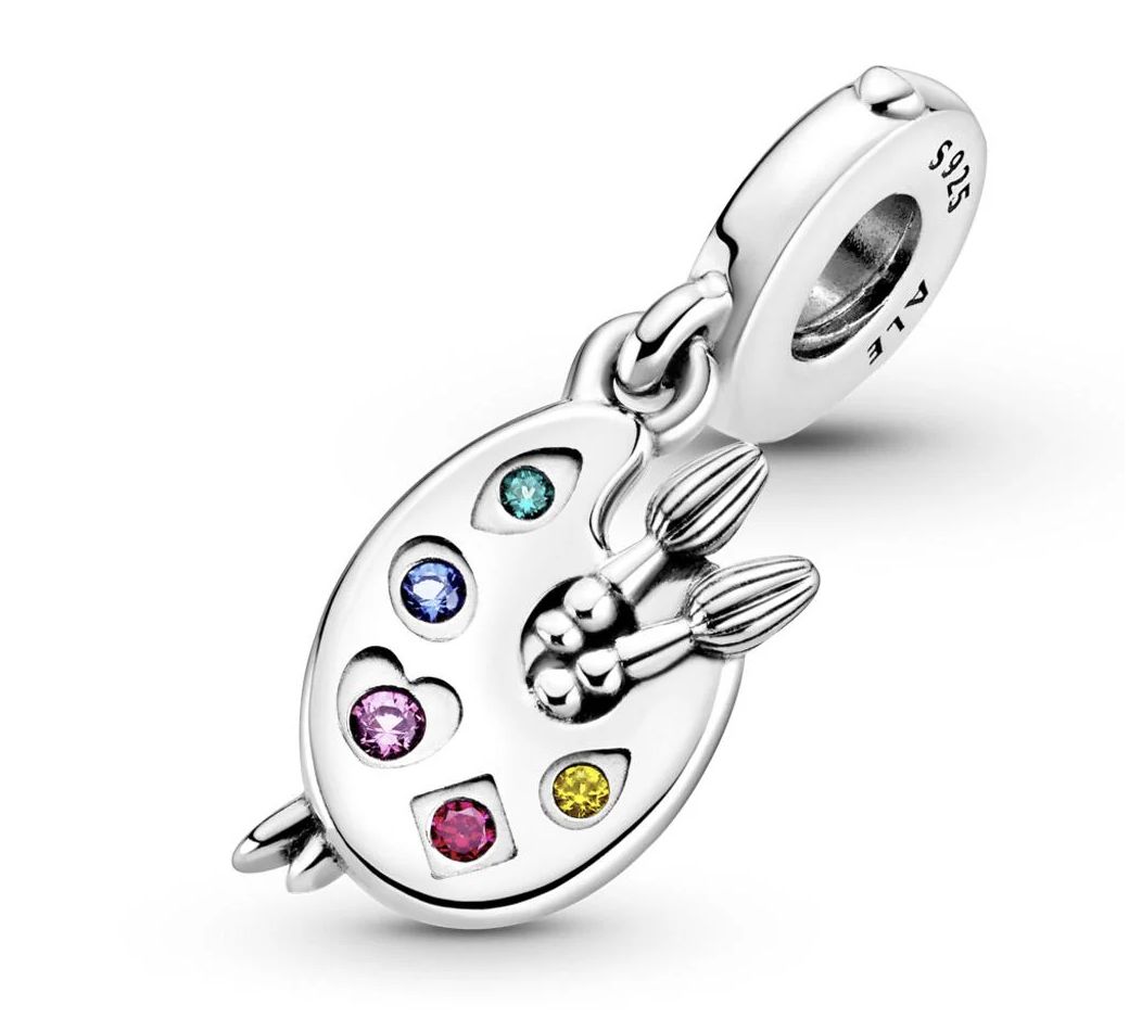 Artist's Palette Dangle Charm - 799320C01