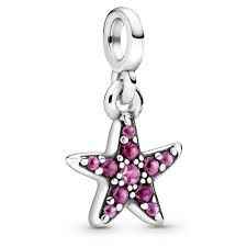 Pandora ME Pink Starfish Mini Dangle Charm - 799011C01