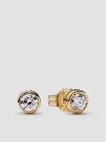 Pandora Era Bezel 14k Gold Lab-grown Diamond Earrings - 252857C01