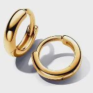 Round Huggie Hoop Earrings - 263286C00