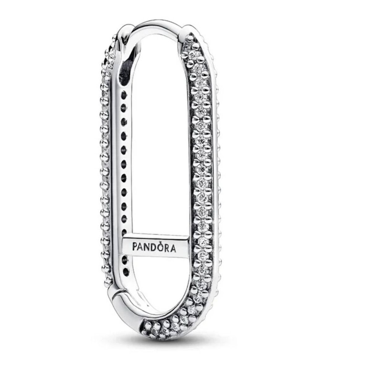 Extended Pavé Link Single Earrings-292796C01