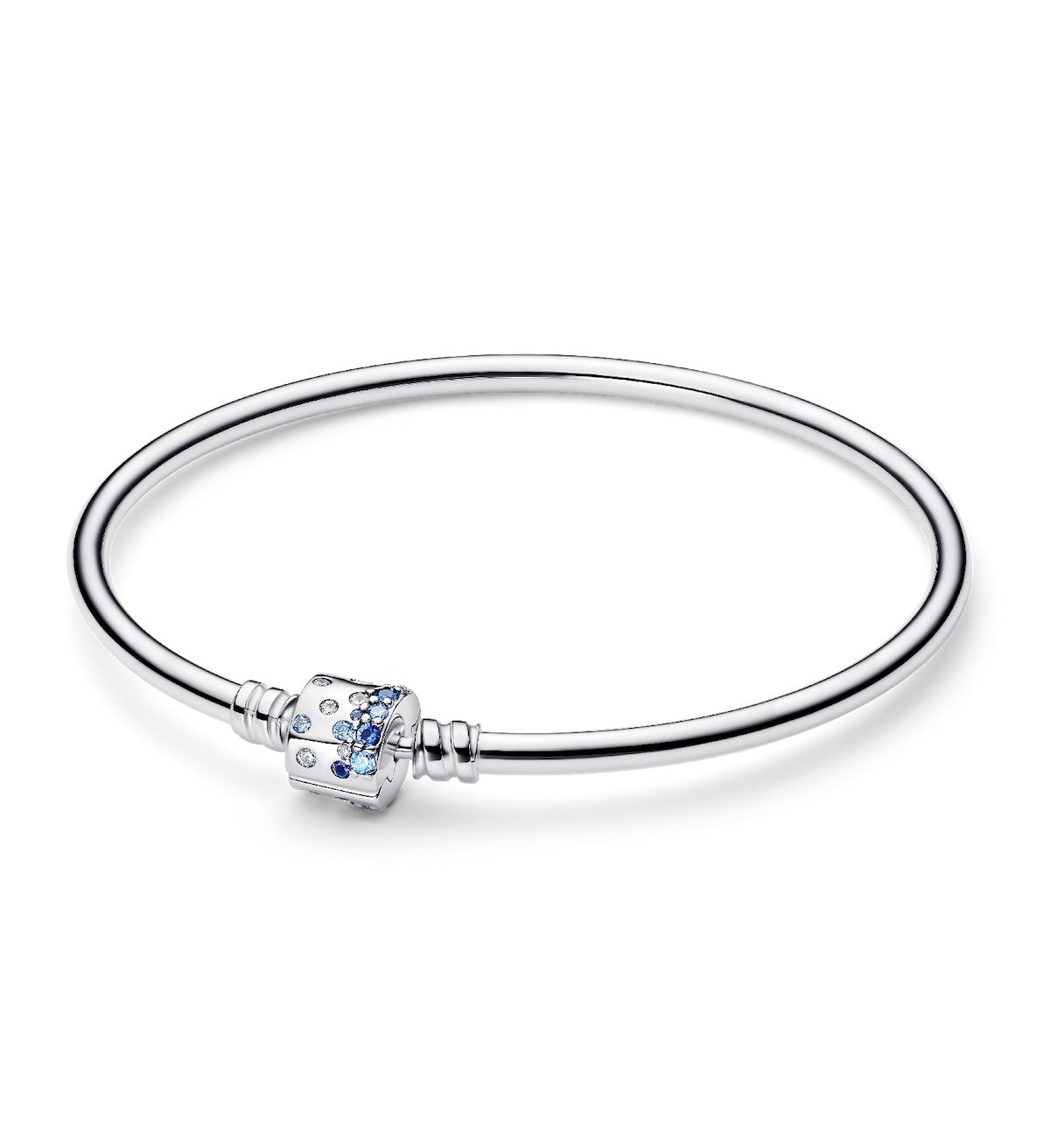 FINAL SALE - Sparkling Barrel Clasp Bangle-593930C01