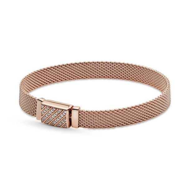 Reflexions Long Clasp Pavé Bracelet-589358C01