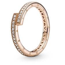 Sparkling Overlapping Ring - 189491C01