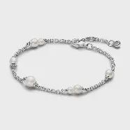 Freshwater Cultured Pearl Station Chain Bracelet  - 593172C01