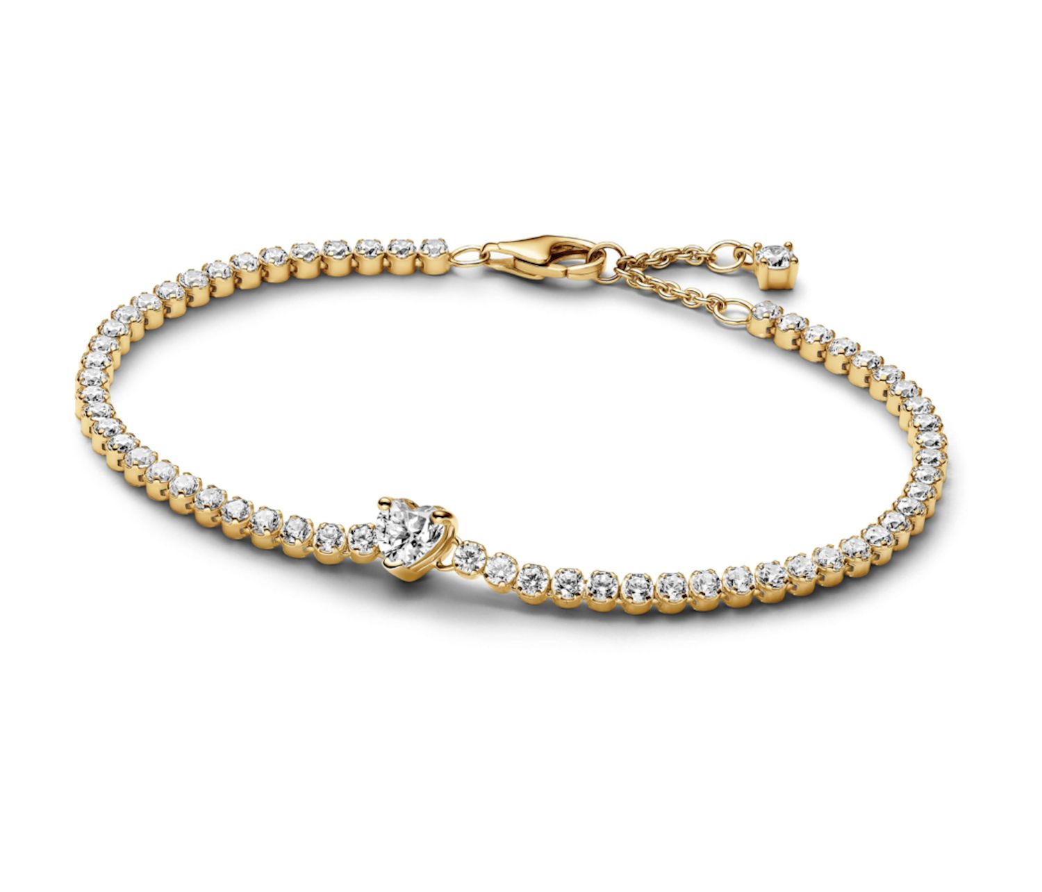 Sparkling Heart Tennis Bracelet - 560041C01
