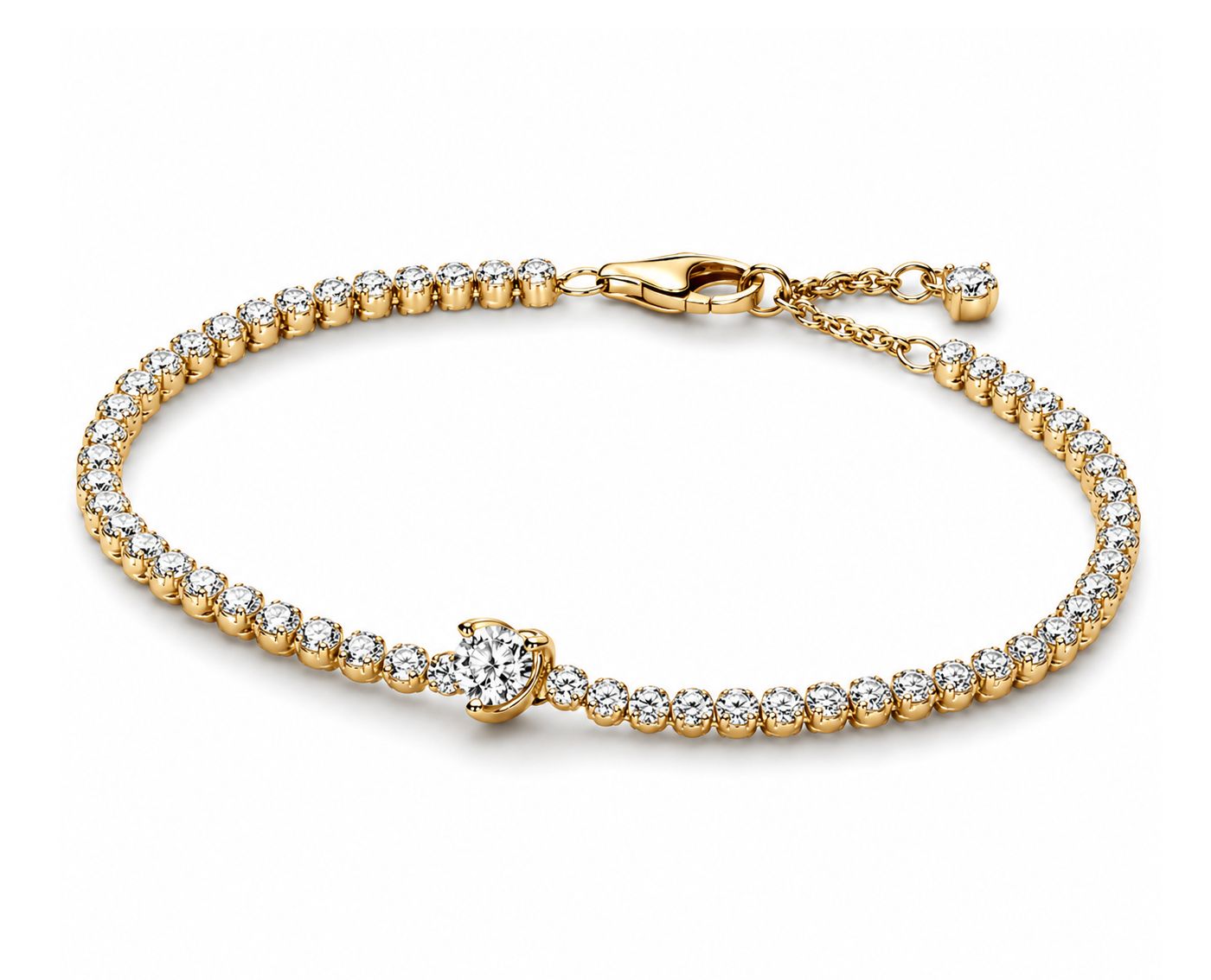 Sparkling Heart Tennis Bracelet - 560041C01