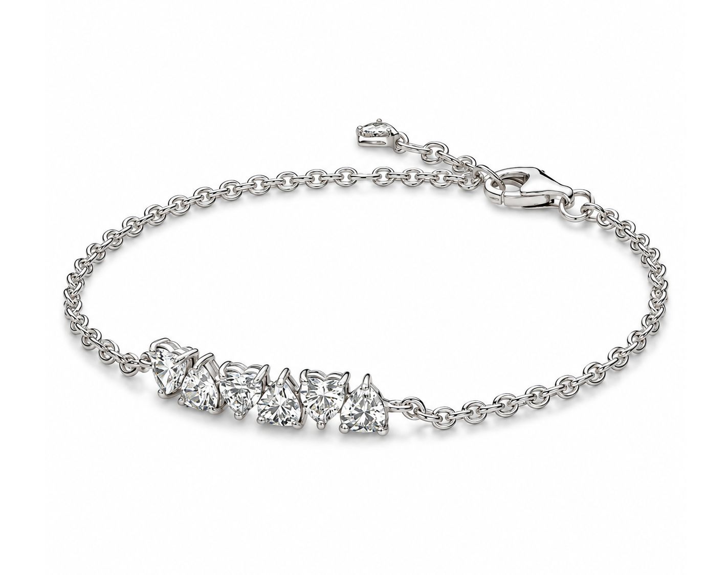 Pandora Endless Hearts Chain Bracelet - 591162C01