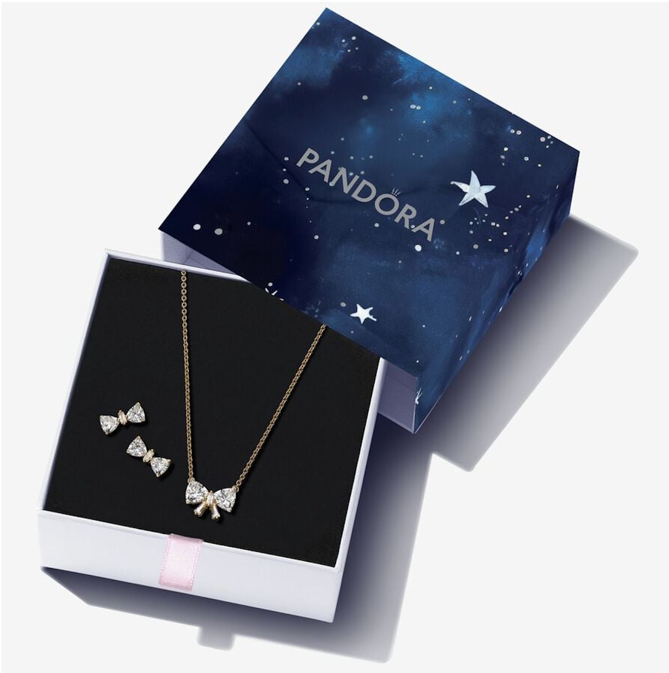 Sparkling Bow Jewelry Gift Set-B802520
