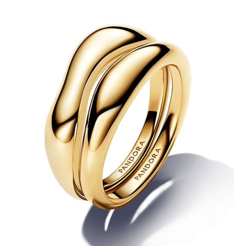 Organically Shaped Stacking Ring-163264C00