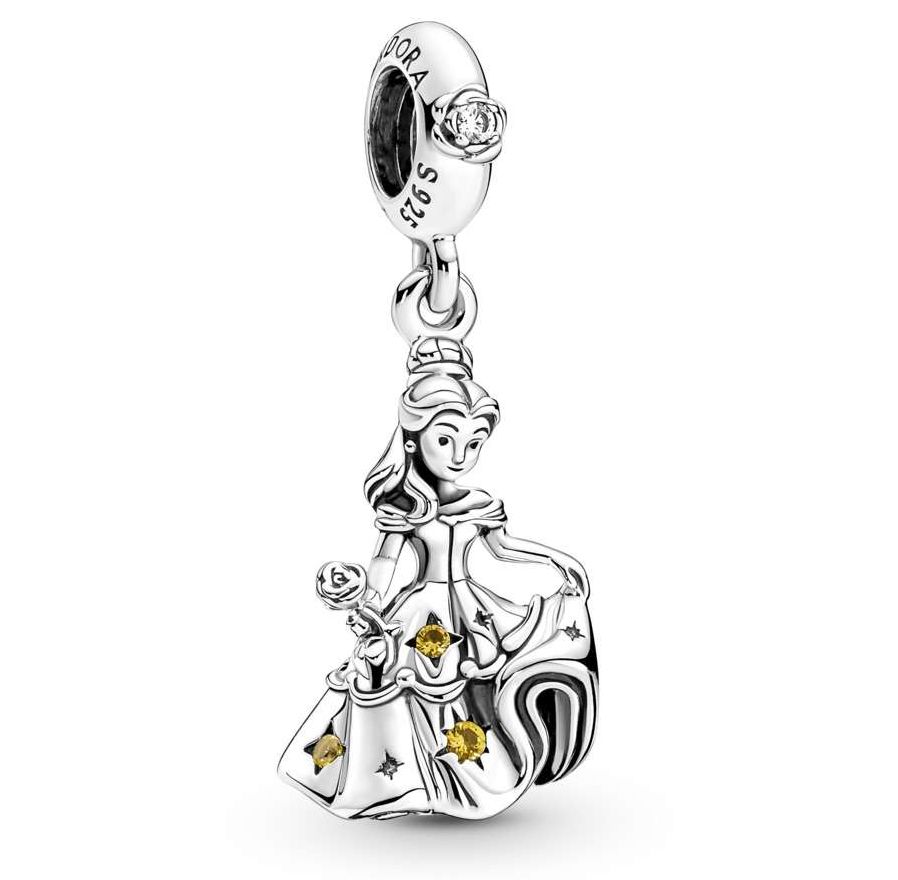 Disney Beauty and the Beast Dancing Belle Dangle Charm-790014C01