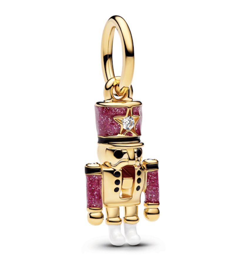 Moveable Nutcracker Dangle Charm - 763583C01