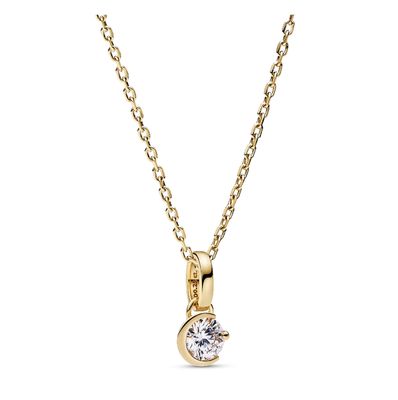 Talisman 14k Gold Lab-Grown Diamond Moon Pendant-352869C01