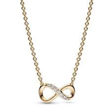 Sparkling Infinity Collier Necklace - 368821C01-50